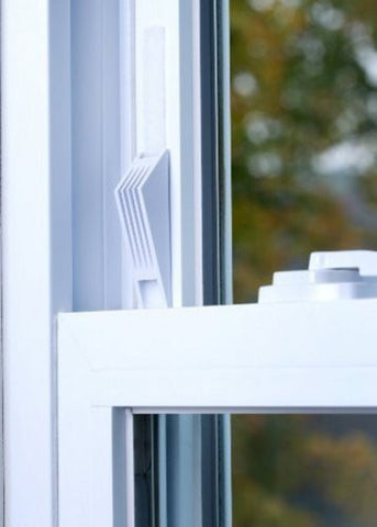 (2) Cresci Products Window Wedge (2 Per Pack) WHITE color