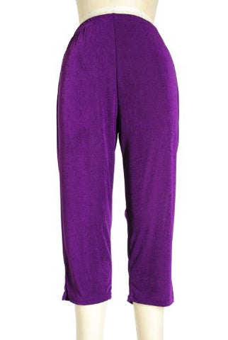 BNS Capri Pants - Purple, Large