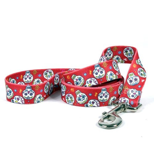 Sugar Skull Collection - Lead 3/4-Inch by 60-Inch, Red