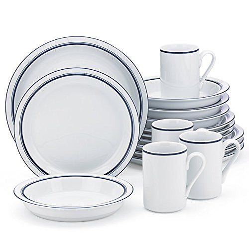 DANSK - CHRISTIANSHAVN BLUE 16 PC SET
