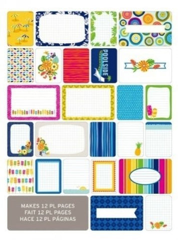 American Crafts - Project Life Themed Cards 60/Pkg - Tropical
