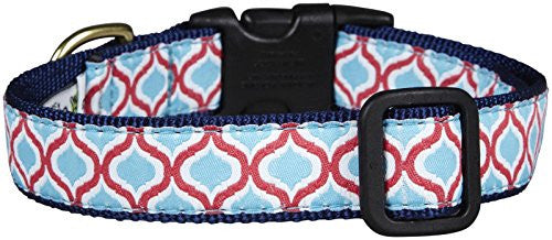Up Country - Blue Kismet Dog Collar - Medium