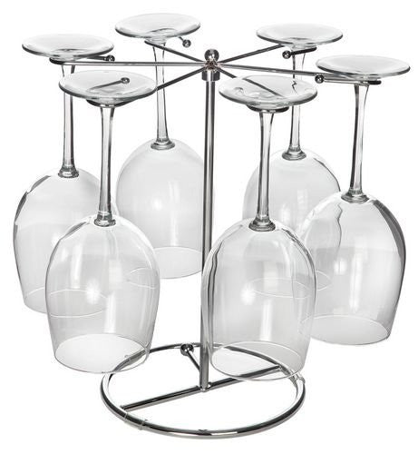 Six Wine Glass Drying Rack
