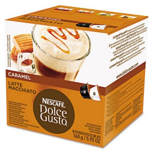 NESCAFÉ® Dolce Gusto® Caramel Latte Macchiato Coffee Capsules, 1.93 oz., 16/Bx