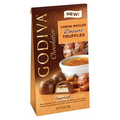 Godiva-Bag-Dessert Truffl Cbrulee-4.3oz