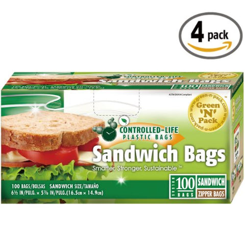 Sandwich Bags, 100-Count