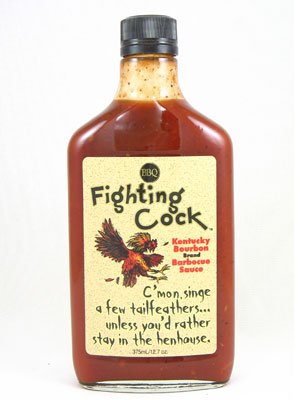Fighting Cock Kentucky Bourbon BBQ Sauce 12.7 oz (not in pricelist)