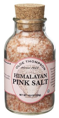 Natural Himalayan Pink Salt, 18.6 Ounce Jar