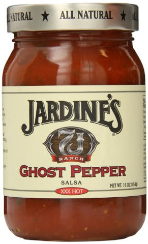 7J Ranch Ghost Pepper Salsa 16 oz