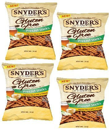 Snyder's of Hanover Gluten Free All Natural Pretzel Honey Mustard and Onion