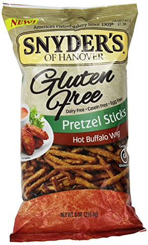 Snyder's of Hanover Gluten Free Hot Buffalo Wing Pretzel Sticks 8 oz.