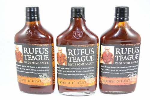 Rufus Teague Touch O' Heat BBQ Sauce, 16 oz.