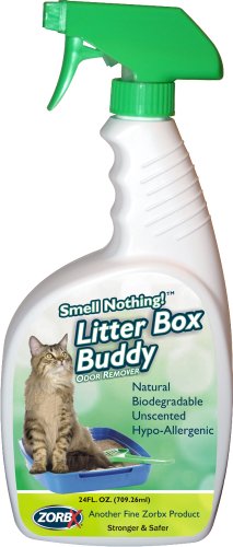 Smell Nothing Litter Box Buddy Odor Remover 24oz.