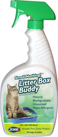 Smell Nothing Litter Box Buddy Odor Remover 24oz.