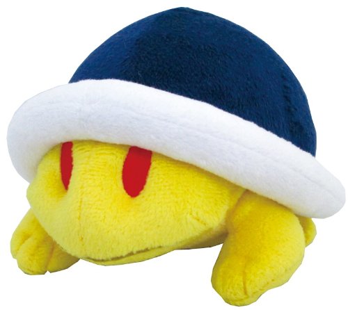Super Mario, Buzzy Beetle 4" Plush
