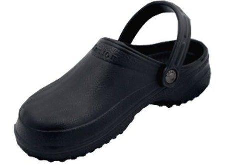 Closed Top Clog - Black, Size L9 / M7