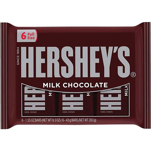 Hershey's Milk Chocolate Candy Bar 1.55 oz