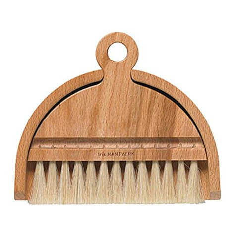 Set Of Table Brush Oiltreated beech, Horse hair