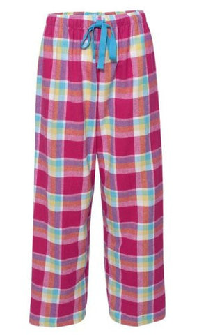 Flannel Pant - Caribbean Crush, Medium