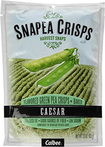 Harvest Snaps Snapea Crisps Ceasar, 3.3 oz
