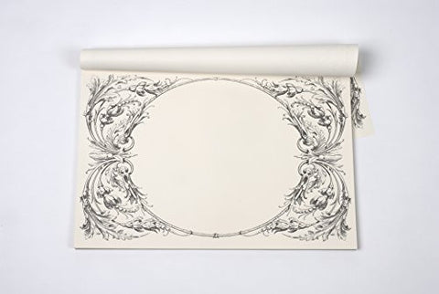 ITALIAN SCROLL PAPER PLACEMATS