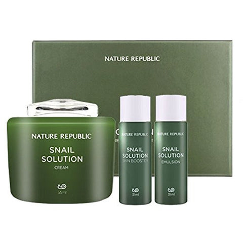 Nature Republic Snail Solution Cream Special Set