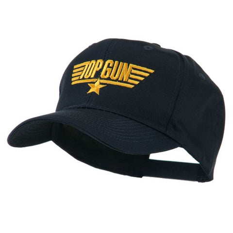 Otto:GN, US Navy Top Gun Logo Embroidered Cap - Navy (fitting up to 7 1/2)