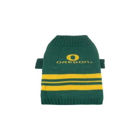 Oregon Ducks Dog Sweater, medium