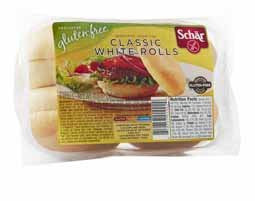 Classic White Rolls, Gluten Free 10.6 OZ (Pack of 3)