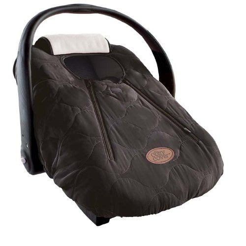 Cozy Cover (fall/winter car seat carrier cover) - Black Quilt