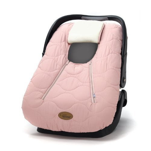 Cozy Cover (fall/winter car seat carrier cover) - Pink Quilt
