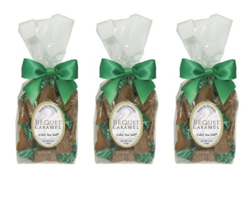 Bequet Gourmet Celtic Sea Salt Caramel - 8oz bag (3pack)