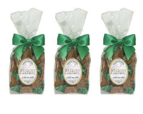 Bequet Gourmet Celtic Sea Salt Caramel - 8oz bag (3pack)
