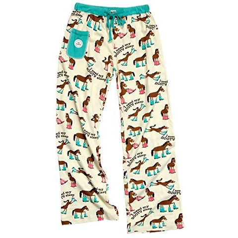 Lazy One I Need My Booty Sleep, Yoga PJ Pant, XS