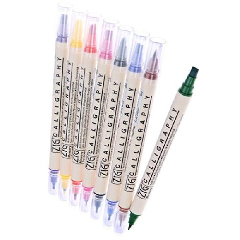 Zig Memory System Calligraphy 1 pc. blister pack - Pure Black