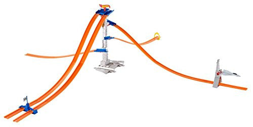 HOT WHEELS® TRACK BUILDER 5-LANE TOWER STARTER SET