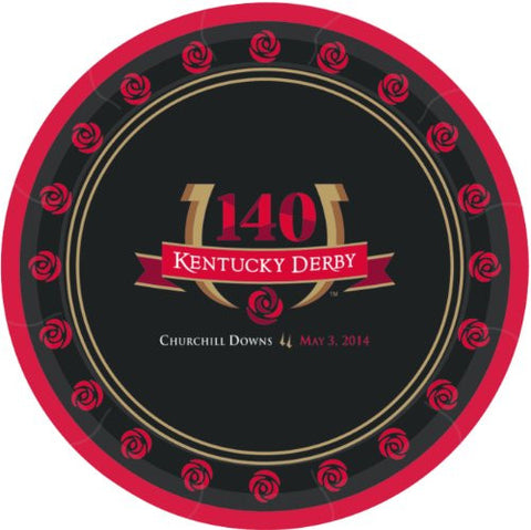 Kentucky Derby 140 9" Plates - Pkg