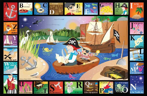 ABC Pirate Cove - 24 Piece Jigsaw Puzzle