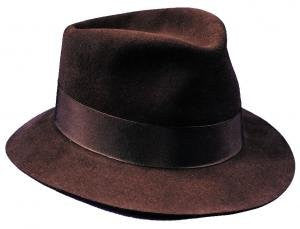 Child Durashape Fedora Hat - Brown