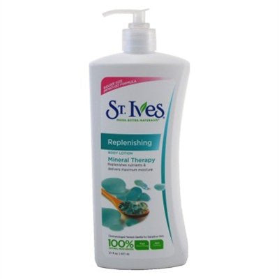 St Ives Body Lotion 21oz Replenish Mineral Therapy