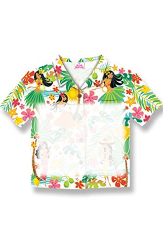 Stick 'n Notes Die-Cut Aloha Shirt Island Hula Honeys, 2-1/2" x 3-1/2"