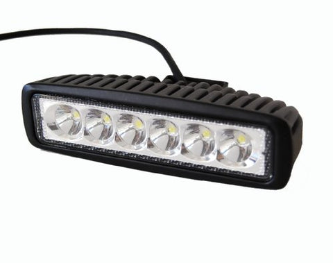 OZ-USA Slim 18w Spot Led Work ATV 4x4 Off Road Light Fog Driving Bar Cree Truck SUV Car