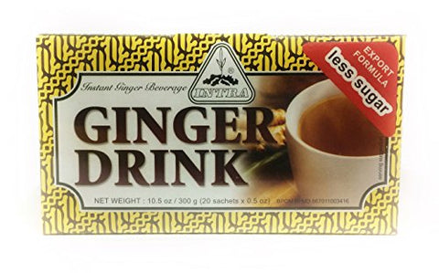 Intra Ginger Drink – Less Sugar 16 oz (20 ct)