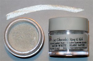 Chocolats Roxy & Rich Lustre Dust - Satin White (2.5 gram)
