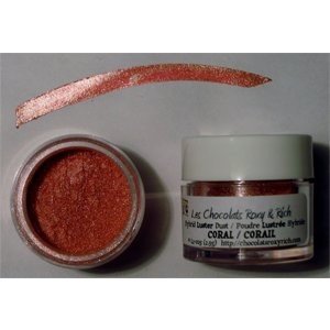Chocolats Roxy & Rich Lustre Dust - Coral (2.5 gram)
