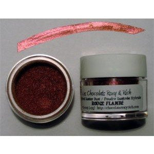 Chocolats Roxy & Rich Lustre Dust - Flame Red (Rouge Flambé) (2.5 gram)