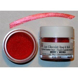 Chocolats Roxy & Rich Lustre Dust - Ruby (2.5 gram)