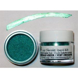 Chocolats Roxy & Rich Lustre Dust - Emerald Green (2.5 gram)