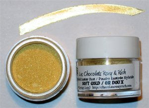 Chocolats Roxy & Rich Lustre Dust - Soft Gold (2.5 gram)