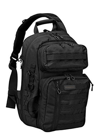 Bias Sling Backpack - Left (Black)